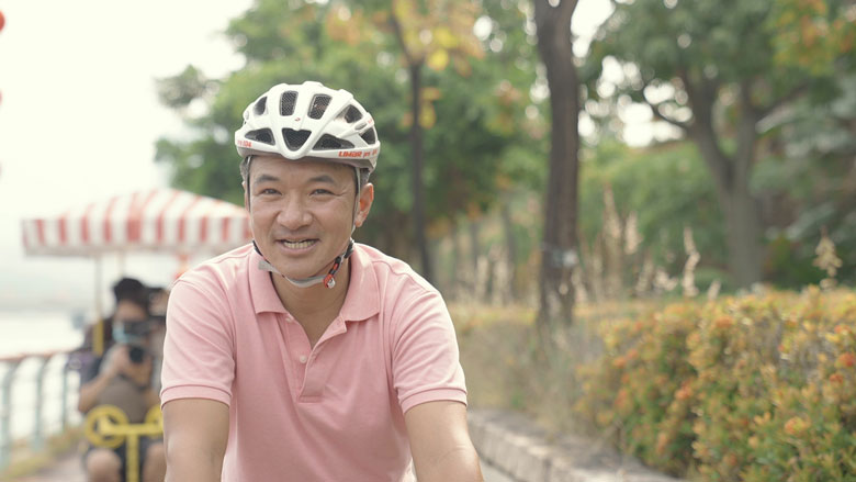 香港单车代表队运动员黄金宝