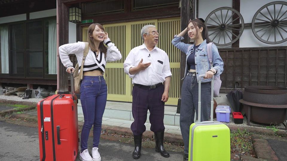 自然系女子日本旅行 嘉宾林莎孖住晖哥去石川体验农村生活