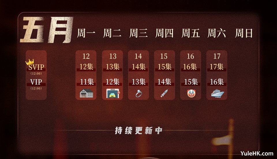 《执法者们》优酷追剧日历